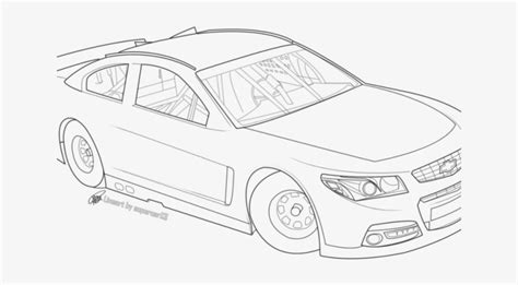 How To Draw A Nascar Car