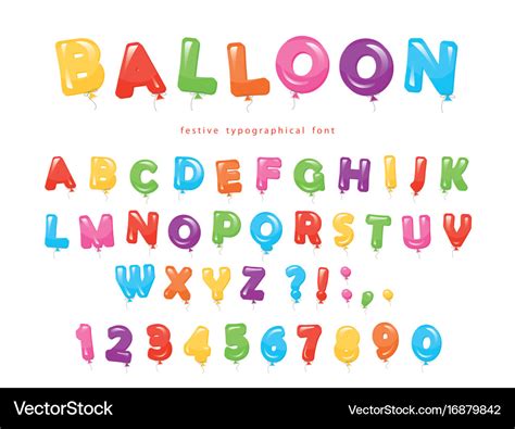 Balloon Letters Font