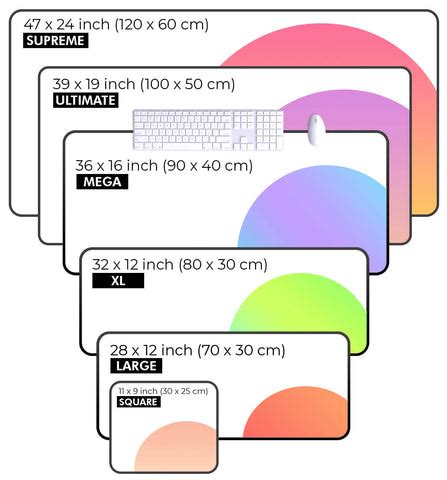 Choosing Your Custom Mouse Pad Size – Ultimate Custom Gaming Mouse Pads