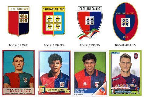 Il nuovo logo del Cagliari Calcio con i 4 mori in evidenza