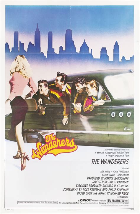 The Wanderers Original 1979 U.S. One Sheet Movie Poster - Posteritati Movie Poster Gallery