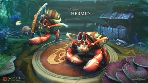 ArtStation - DOTA2 Courier Hermid, Oleg leshiy Shekhovtsov | Creature ...