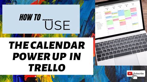 Using Trello Calendar Power Up - YouTube