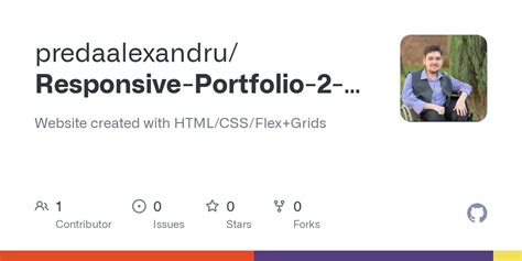 GitHub - predaalexandru/Responsive-Portfolio-2-Template: Website ...