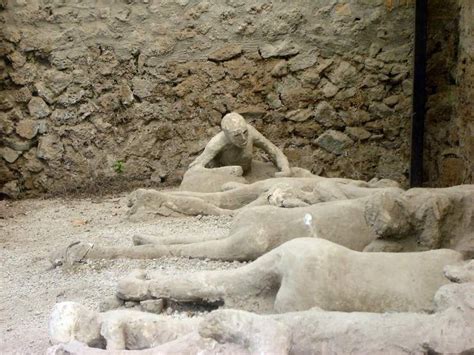 The Roman city of Pompeii was destroyed in 79 AD by the eruption of ...