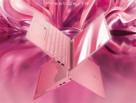 MSI's Rose Pink Prestige 14 Laptop Has Some Fantastic Specs!