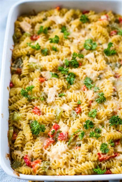 Easy Chicken Rotini Casserole (Family Favorite Recipe)