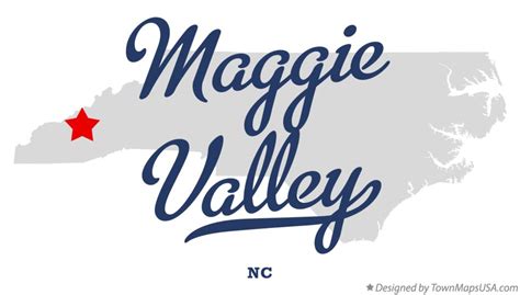 Map of Maggie Valley, NC, North Carolina