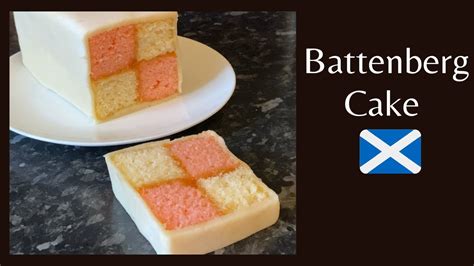 Battenberg cake recipe without a Battenberg tin | First time making a ...