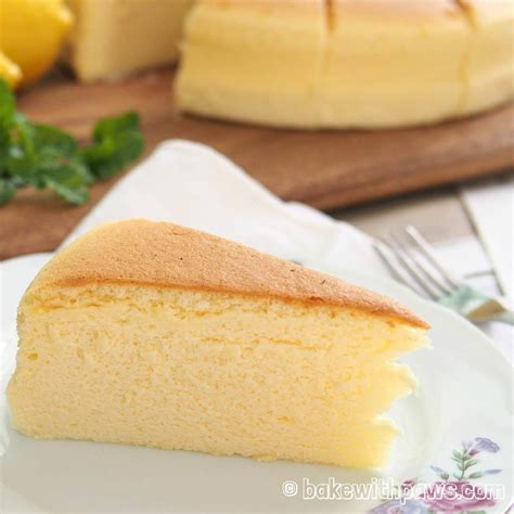 JAPANESE COTTON CHEESECAKE - BAKE WITH PAWS