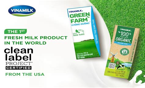 Vinamilk products earn Clean Label Project certification | Dairy Foods