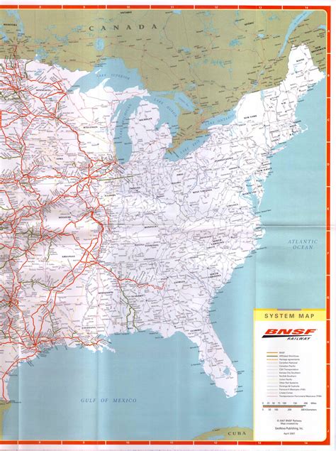 Map Of Bnsf Rail Lines - 2024 Schedule 1