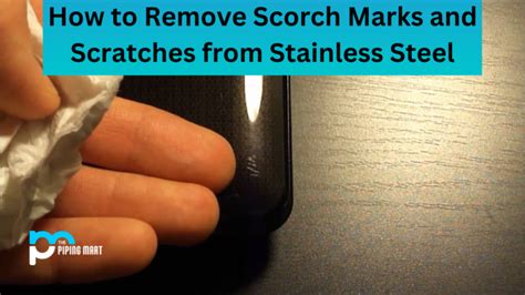 How to Remove Scorch Marks and Scratches from Stainless Steel?