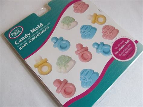 Items similar to Candy Mold Baby Assortment Great for Baby Shower Includes Pacifier and Baby ...