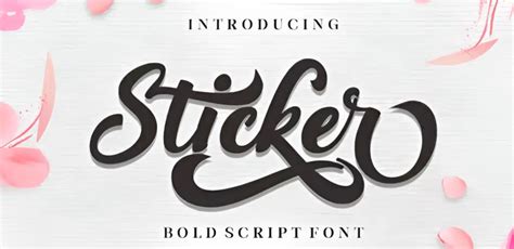 25+ Best Sticker Fonts for Stand-Out Designs