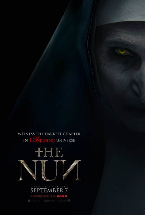 The Nun Poster & Image Tease the 'Darkest' Conjuring Movie Yet