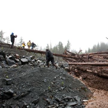 Second Body Found After Alaska Landslide, One Man Still Missing - NBC News