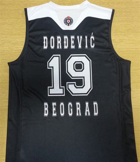 Basketball Jerseys : PARTIZAN BELGRADE JERSEYS