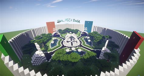 Modern 4 Portal Spawn Minecraft Map