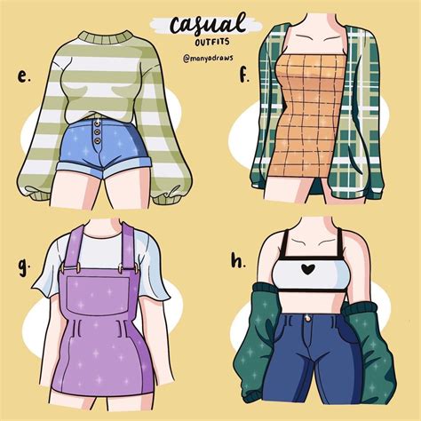 Cute Anime Outfits, Art Outfits, Cartoon Outfits, Dress Design Sketches ...