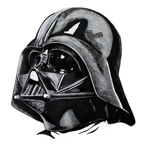 Darth Vader Drawing by Ivan Florentino Ramirez