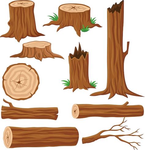 Wood Log Clipart