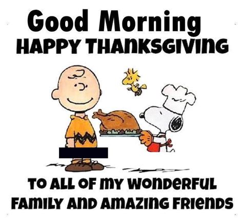 Good Morning Charlie Brown Happy Thanksgiving Quote Pictures, Photos, and Images for Facebook ...