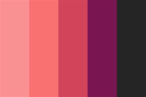 Purple - Red Color Palette