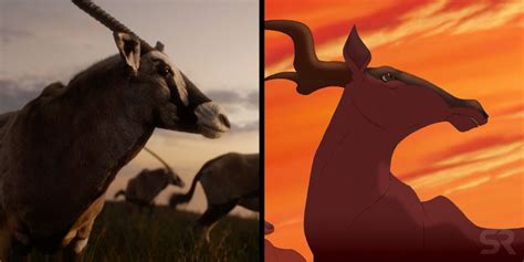 Lion King Trailer Breakdown: Live-Action To Animation Comparison