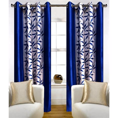 Royal Blue Living Room Curtains - bestroom.one