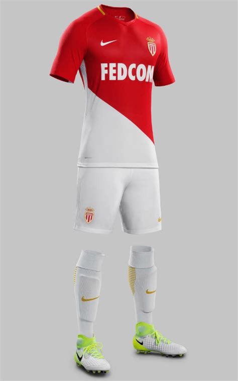 New Monaco Jersey 2017-2018 | Mbappe & Lemar help launch ASM home kit | Football Kit News