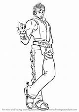 Gon Draw Tekken Drawing Manga Drawingforall Anime Sketch Coloring Page sketch template