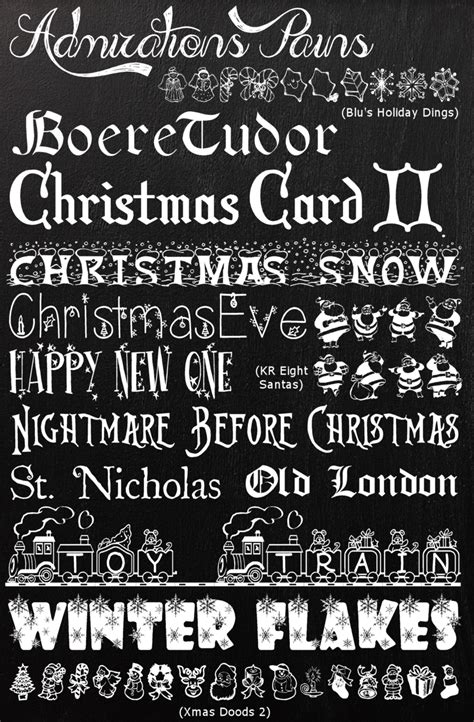 14 Free Christmas Fonts