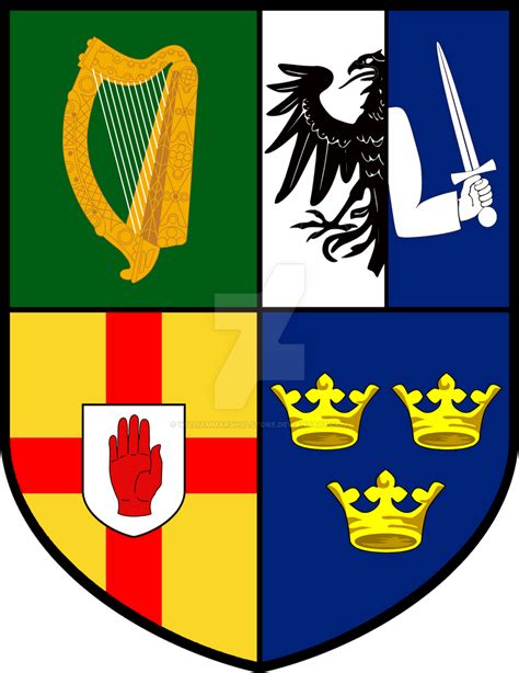 Ireland Regions Coat of Arms by williammarshalstore on DeviantArt