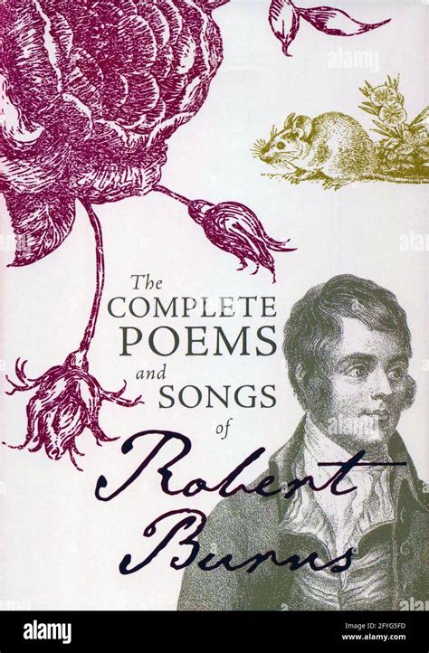 Book cover. "The Complete Poems and Songs of Robert Burns Stock Photo ...