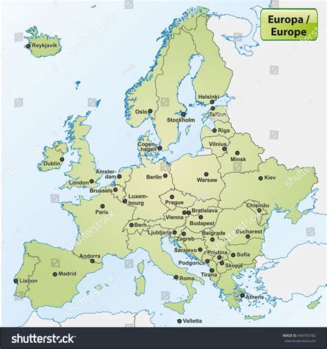 Map Of Eastern Europe Countries and Capitals | secretmuseum