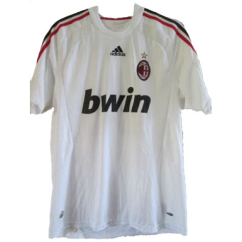 Ronaldinho AC Milan Shirt #80 Away 2008-2009, classic football shirt