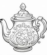 Free Printable Coffee & Tea Coloring Pages List sketch template