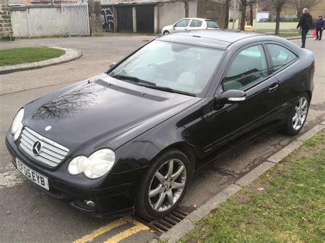 Mercedes W203 C180 Kompressor Coupe black Automatic | in Broomhouse, Edinburgh | Gumtree