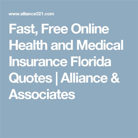 Fast, Free Online Health and Medical Insurance Florida Quotes ...