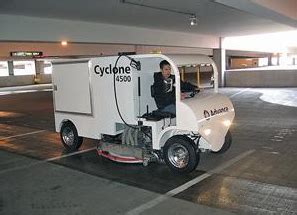 Columbus Parking Deck Scrubbing Company Goes Green | 1-800-SWEEPER