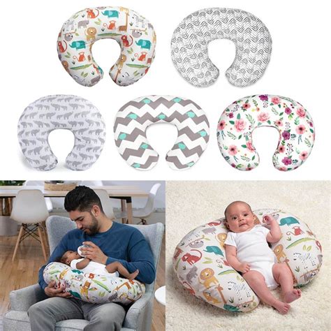 FL Newborn Baby Nursing Pillows Cover Maternity U-Shaped Breastfeeding Cushion Case | Shopee ...