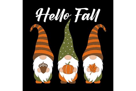 Gnomes SVG, Fall Gnomes Svg, Fall Svg, Autumn Gnomes (950695) | Cut ...