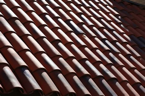 HD wallpaper: brown roof shingles, tiles, building, texture, red, sunny ...