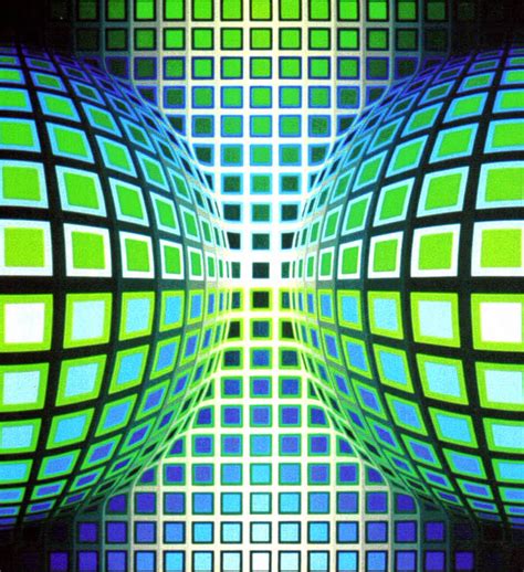 Victor Vasarely Victor Vasarely, Optical Art, Optical Illusions, Modern ...