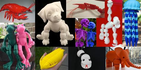 Weekly Roundup: Ten 3D Printable Articulated Animals - 3DPrint.com | The Voice of 3D Printing ...