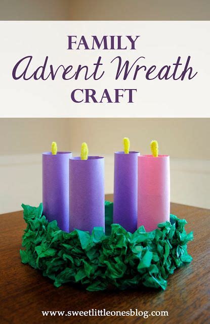 Advent Wreath Craft | Advent crafts, Kids advent wreath, Wreath crafts