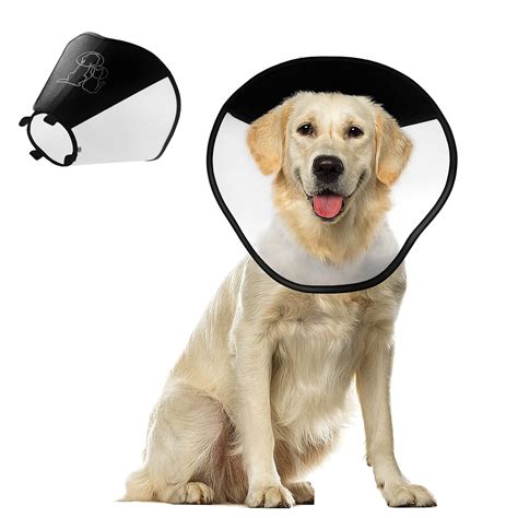 Soft Dog Cone Alternative After Surgery, Adjustable Cat Collar Soft ...