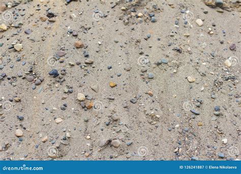 Background,texture of Sand with Gravel Stock Image - Image of granite ...