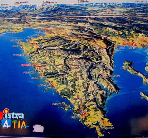 map of Istria - Croatia | See